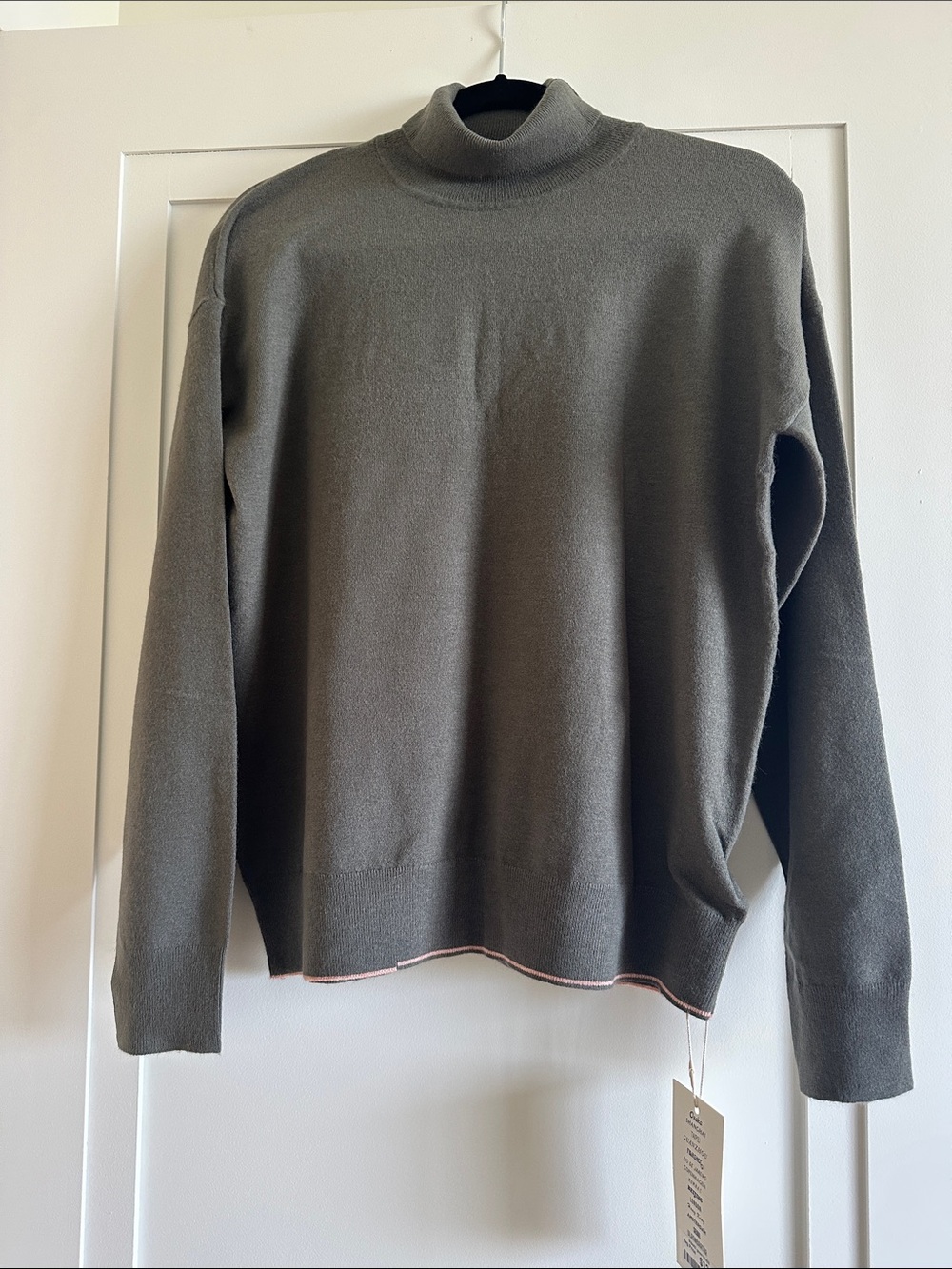 Women’s Olive Green Turtle Neck Sweater